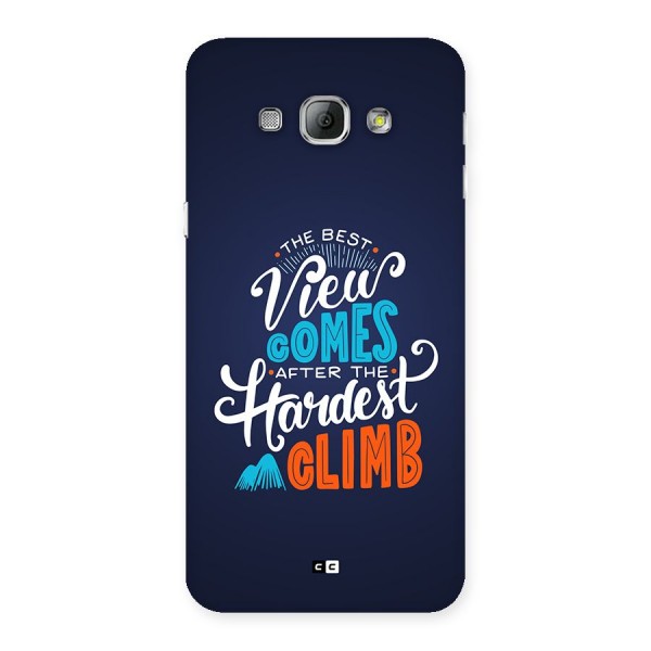 Hardest Climb Back Case for Galaxy A8