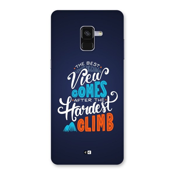 Hardest Climb Back Case for Galaxy A8 Plus