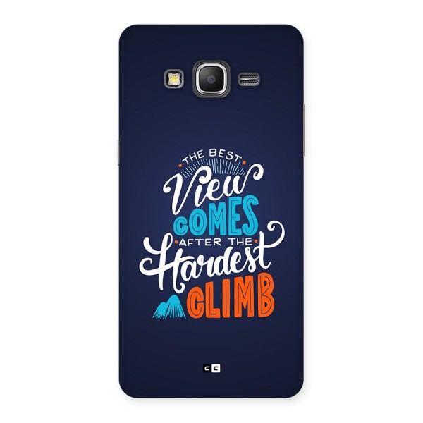 Hardest Climb Back Case for Galaxy Grand Prime