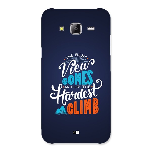 Hardest Climb Back Case for Galaxy J5