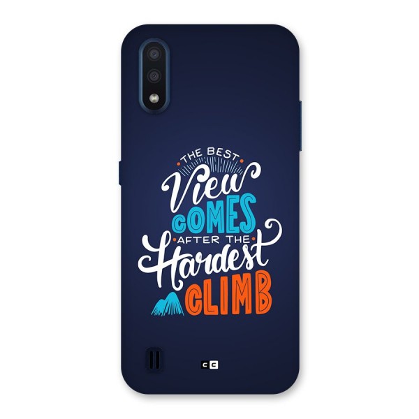 Hardest Climb Back Case for Galaxy M01