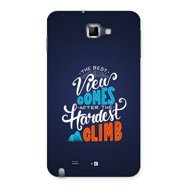 Hardest Climb Back Case for Galaxy Note