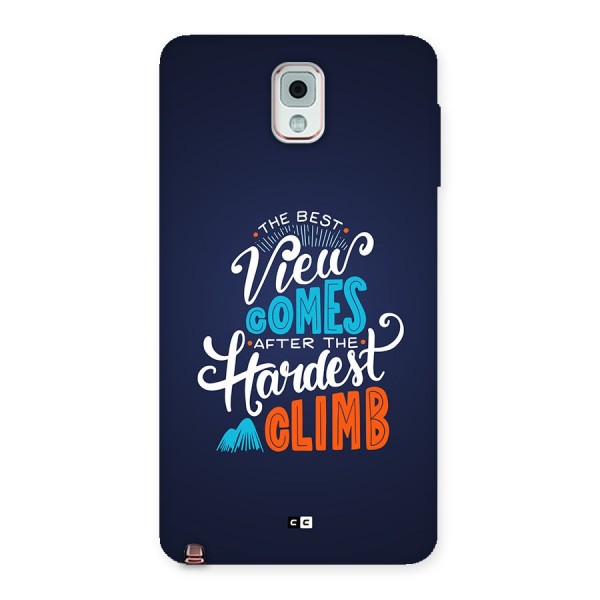 Hardest Climb Back Case for Galaxy Note 3