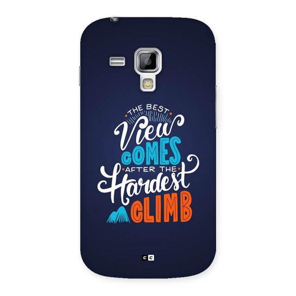 Hardest Climb Back Case for Galaxy S Duos