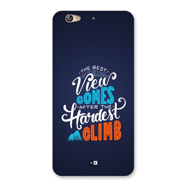 Hardest Climb Back Case for Gionee S6