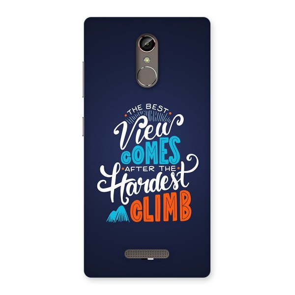 Hardest Climb Back Case for Gionee S6s