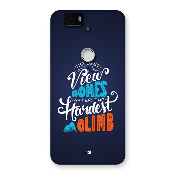 Hardest Climb Back Case for Google Nexus 6P