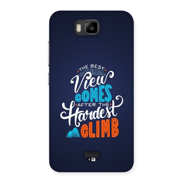 Hardest Climb Back Case for Honor Bee