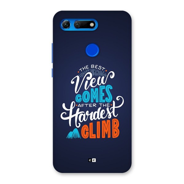 Hardest Climb Back Case for Honor View 20