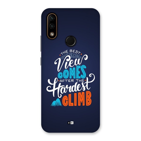 Hardest Climb Back Case for Lenovo A6 Note