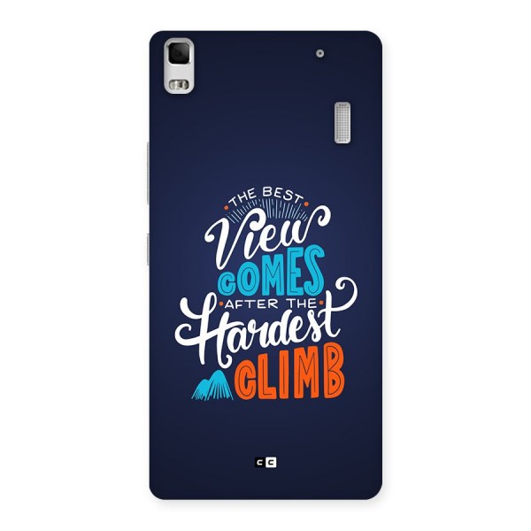 Hardest Climb Back Case for Lenovo A7000