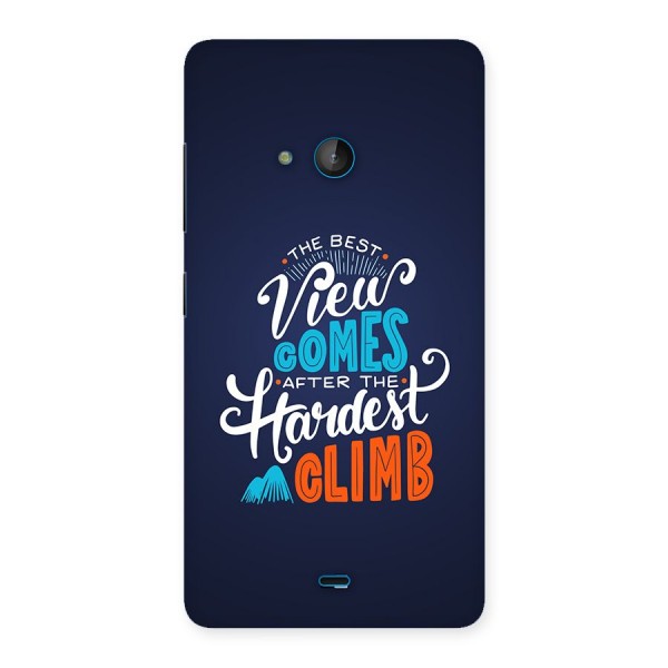 Hardest Climb Back Case for Lumia 540