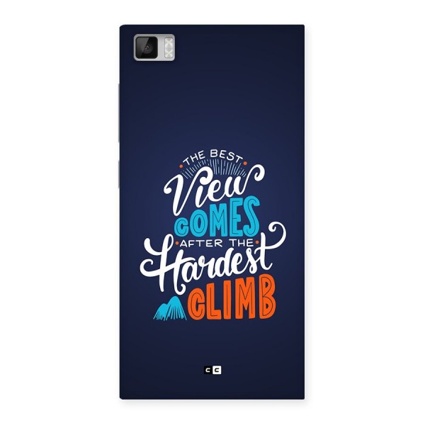 Hardest Climb Back Case for Mi3