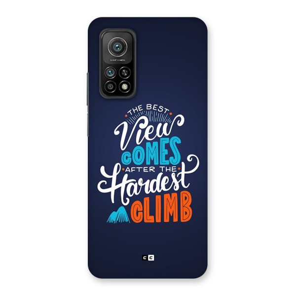 Hardest Climb Back Case for Mi 10T Pro 5G