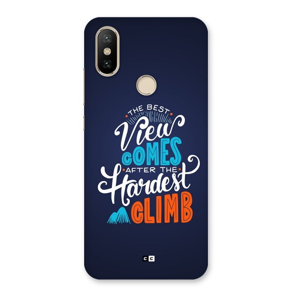 Hardest Climb Back Case for Mi A2