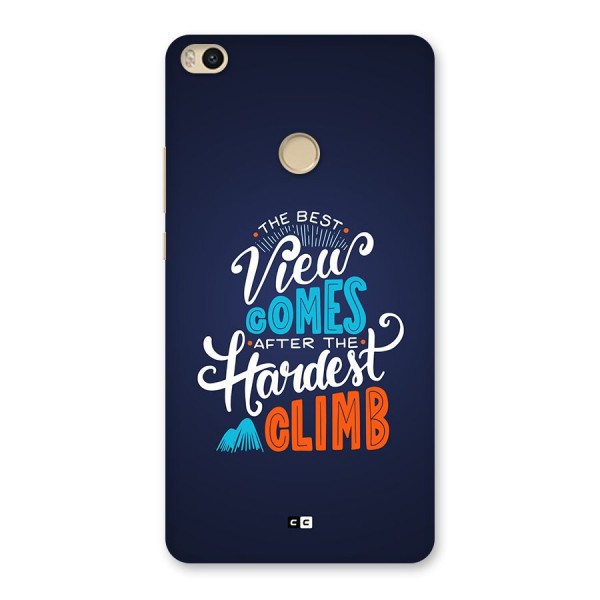 Hardest Climb Back Case for Mi Max 2