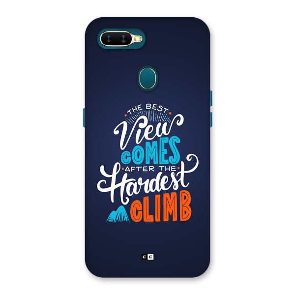 Hardest Climb Back Case for Oppo A12s