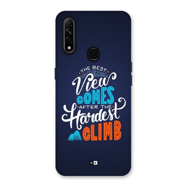 Hardest Climb Back Case for Oppo A31