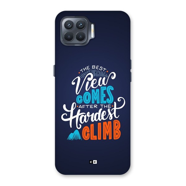 Hardest Climb Back Case for Oppo F17 Pro