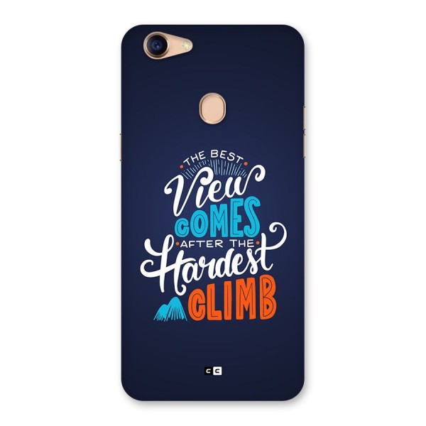 Hardest Climb Back Case for Oppo F5