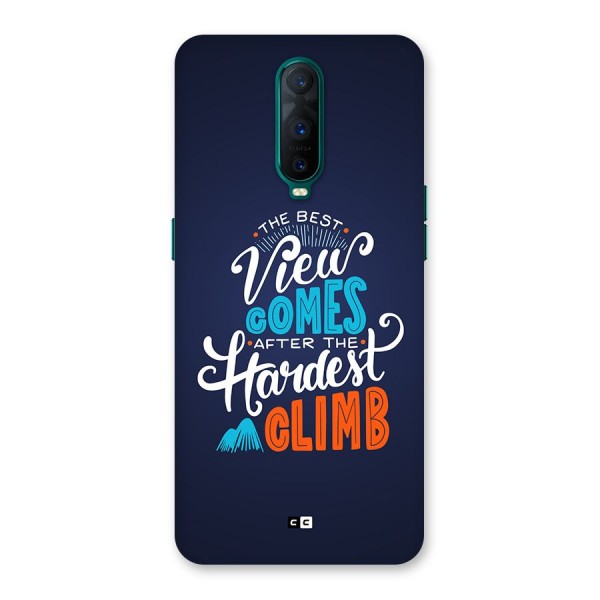 Hardest Climb Back Case for Oppo R17 Pro