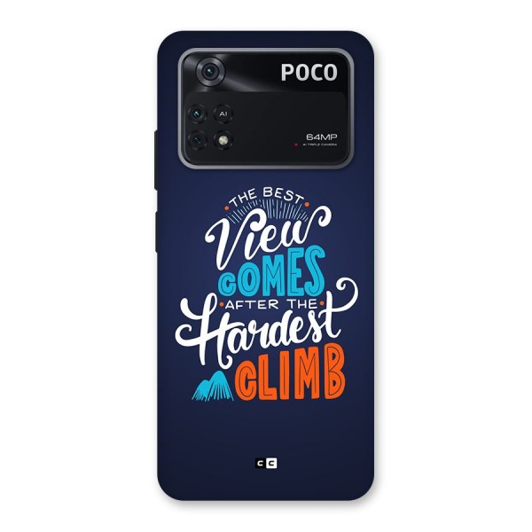 Hardest Climb Back Case for Poco M4 Pro 4G