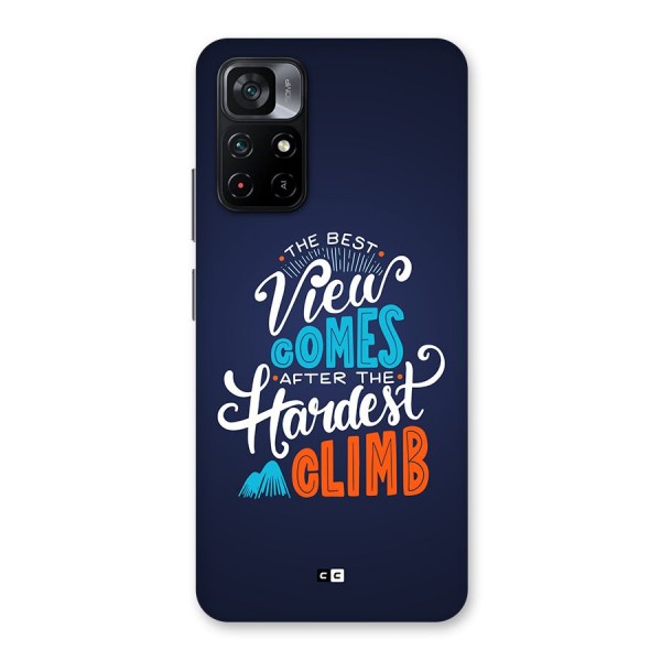 Hardest Climb Back Case for Poco M4 Pro 5G