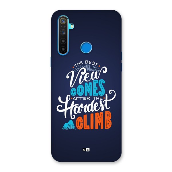 Hardest Climb Back Case for Realme 5s