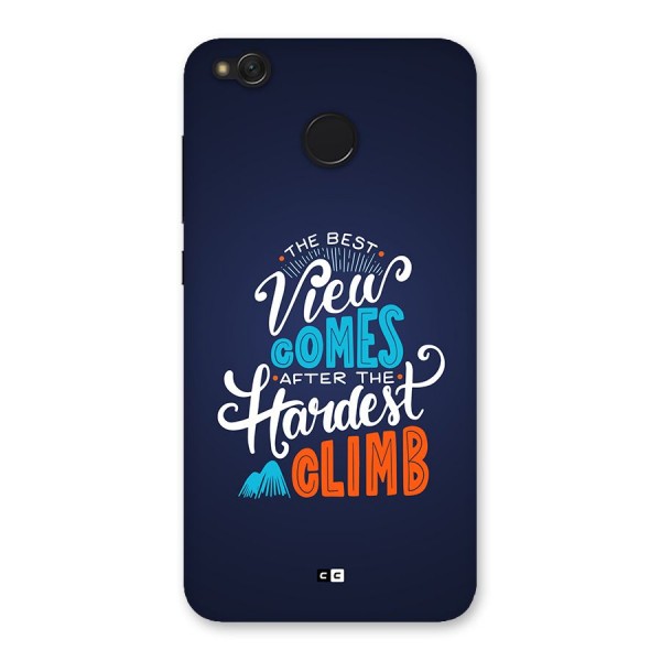 Hardest Climb Back Case for Redmi 4