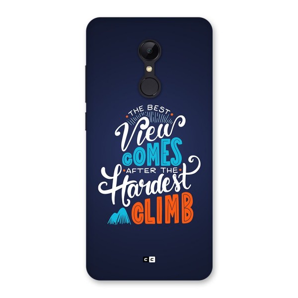 Hardest Climb Back Case for Redmi 5