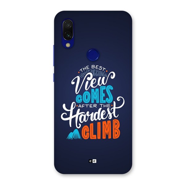 Hardest Climb Back Case for Redmi 7