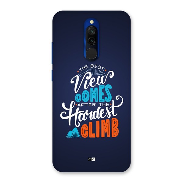 Hardest Climb Back Case for Redmi 8