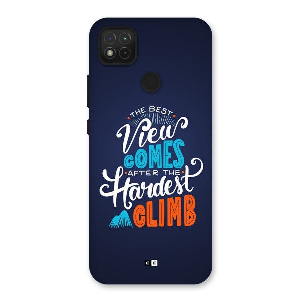 Hardest Climb Back Case for Redmi 9C