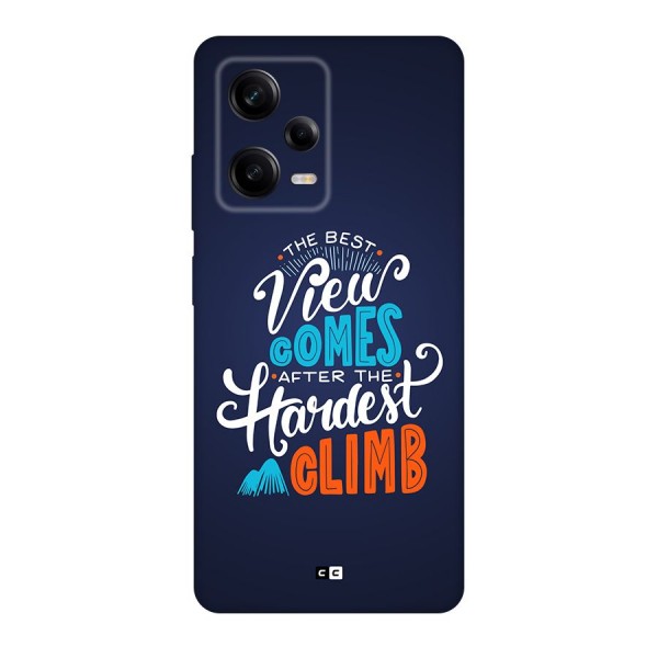 Hardest Climb Back Case for Redmi Note 12 Pro