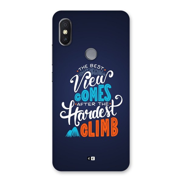 Hardest Climb Back Case for Redmi Y2