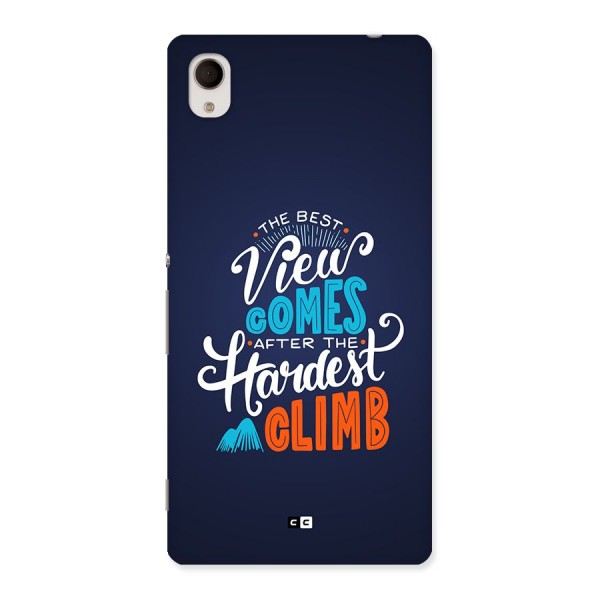 Hardest Climb Back Case for Xperia M4 Aqua