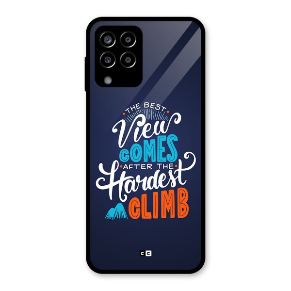 Hardest Climb Glass Back Case for Galaxy M33