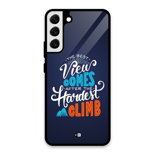 Hardest Climb Glass Back Case for Galaxy S22 Plus 5G