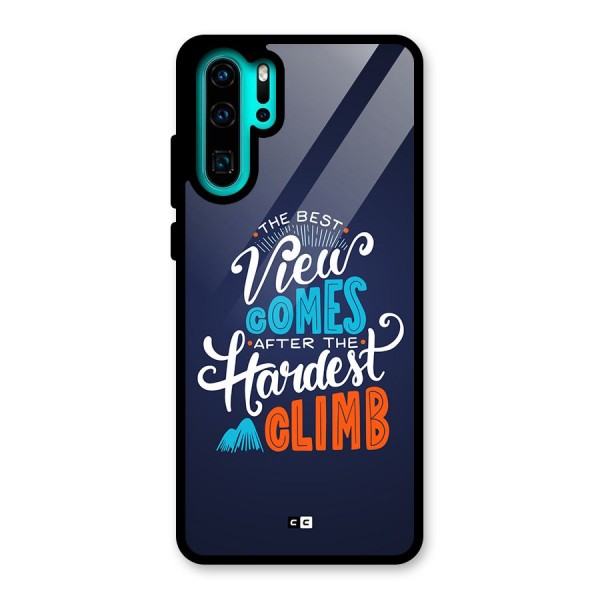 Hardest Climb Glass Back Case for Huawei P30 Pro