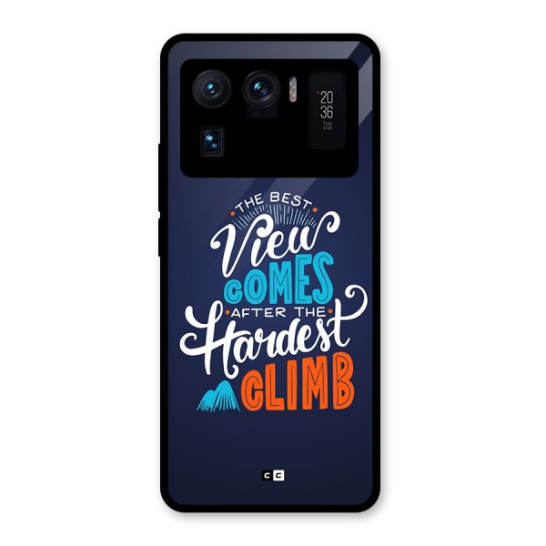 Hardest Climb Glass Back Case for Mi 11 Ultra