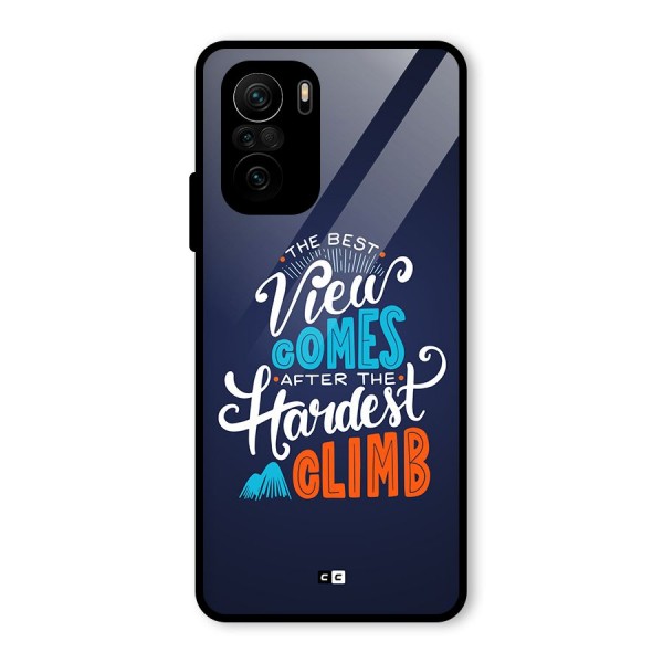 Hardest Climb Glass Back Case for Mi 11x