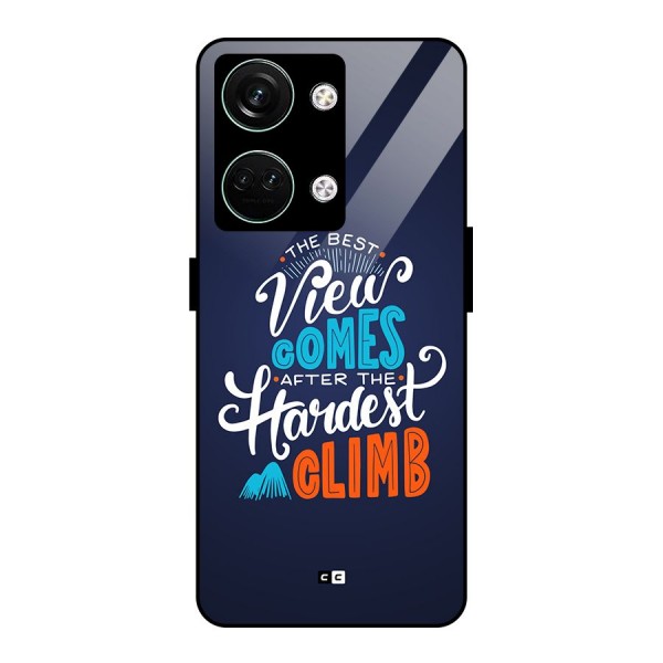 Hardest Climb Glass Back Case for Oneplus Nord 3