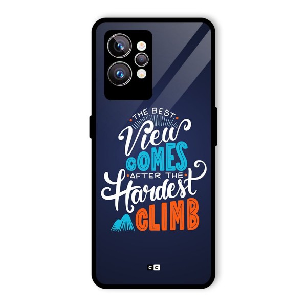 Hardest Climb Glass Back Case for Realme GT2 Pro