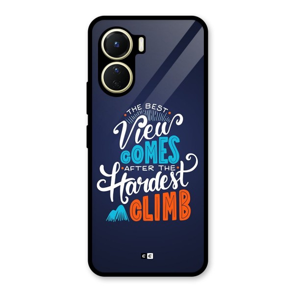 Hardest Climb Glass Back Case for Vivo Y56