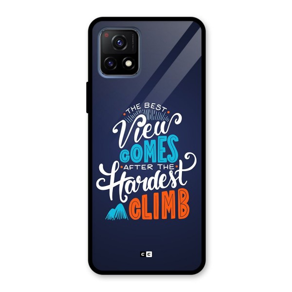 Hardest Climb Glass Back Case for Vivo Y72 5G