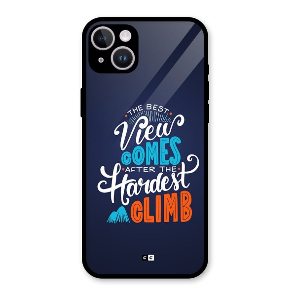 Hardest Climb Glass Back Case for iPhone 14 Plus