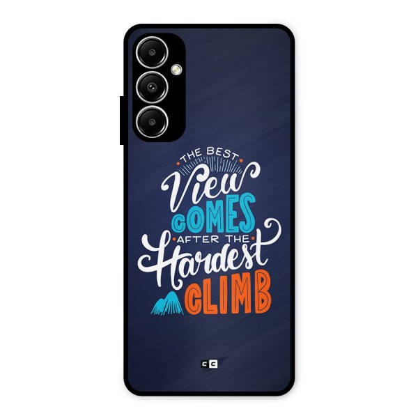 Hardest Climb Metal Back Case for Galaxy A05s