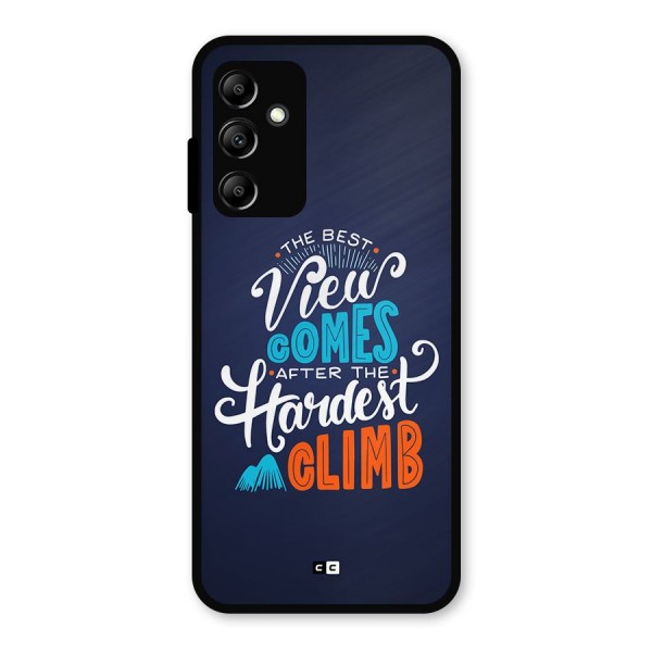 Hardest Climb Metal Back Case for Galaxy A14 5G