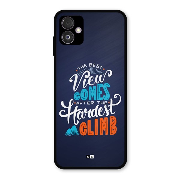 Hardest Climb Metal Back Case for Galaxy F14