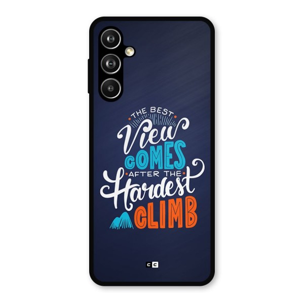 Hardest Climb Metal Back Case for Galaxy F54